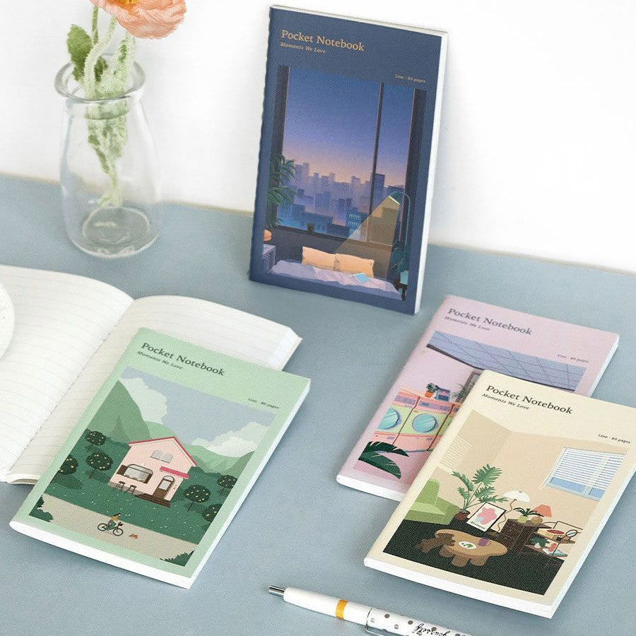 Iconic Daily Life Pocket Notebook v.3 - Lined