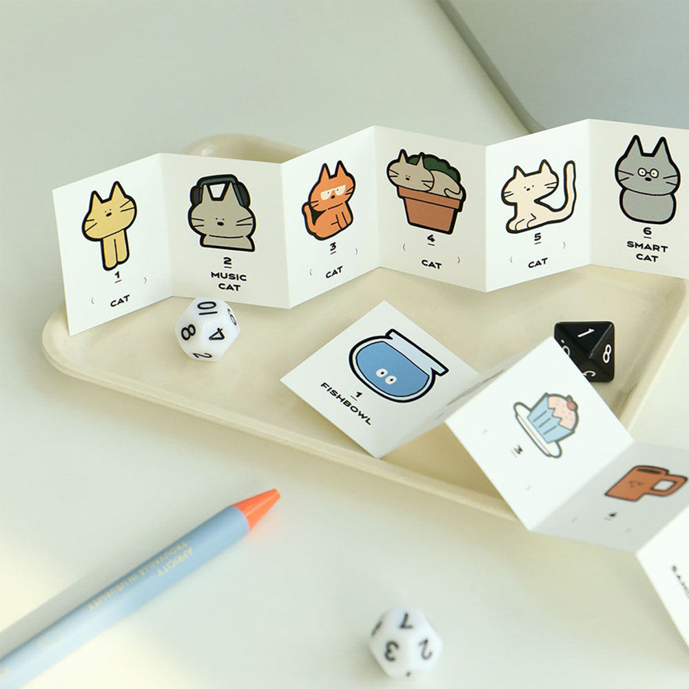The Journal Shop - Assorted stationery decorated with cat and doodle stickers.