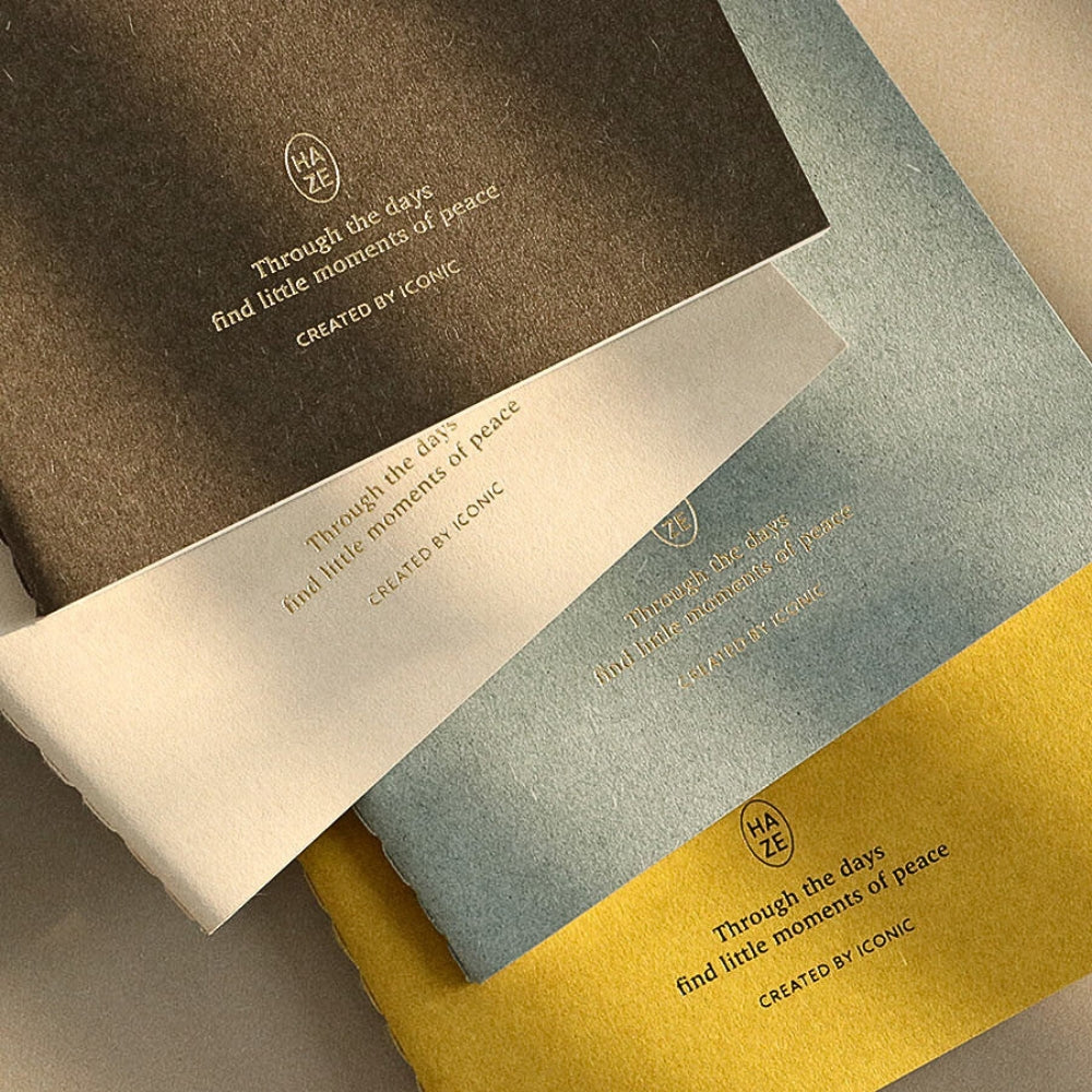 Iconic Haze Pocket Notebook – 7mm Lined