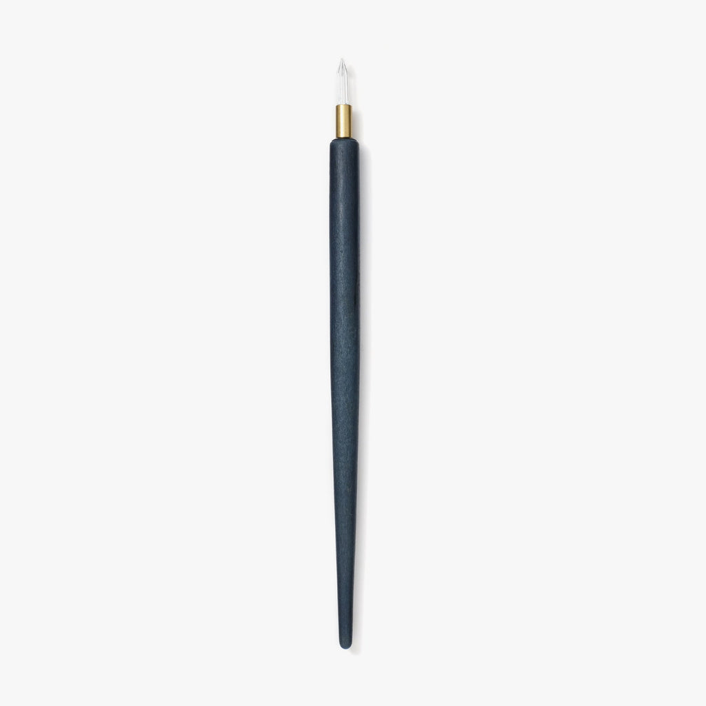 Kakimori Dip Pen Nib Holder - Tokushiuma Indigo - The Journal Shop