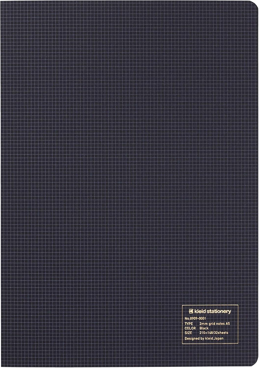 Klied Notes Kleid Notes A5 2mm Grid Notebook – Premium Japanese Writing Paper