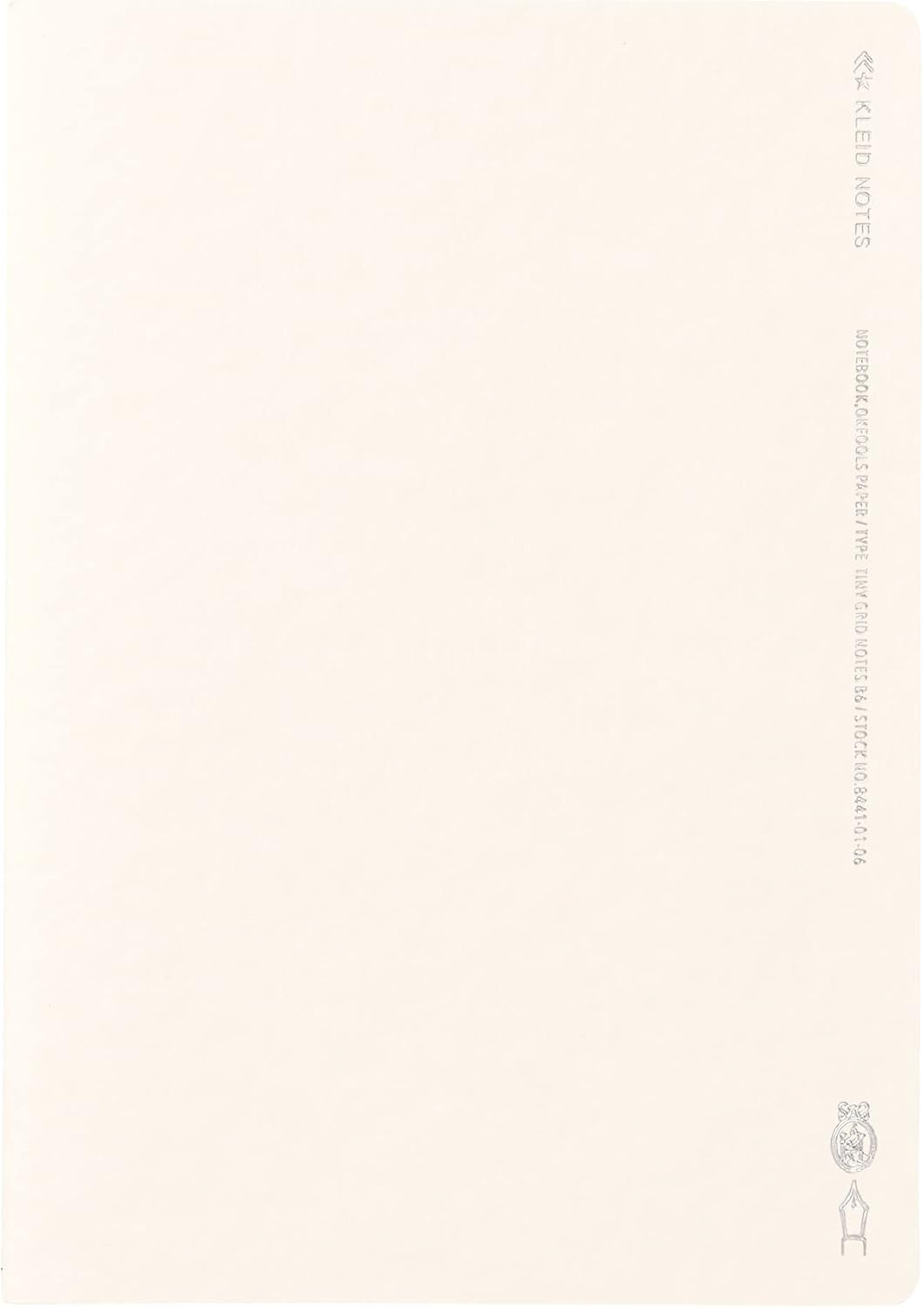 Klied Notes Kleid Notes Tiny Grid Notebook B6 – Premium Japanese Writing Paper