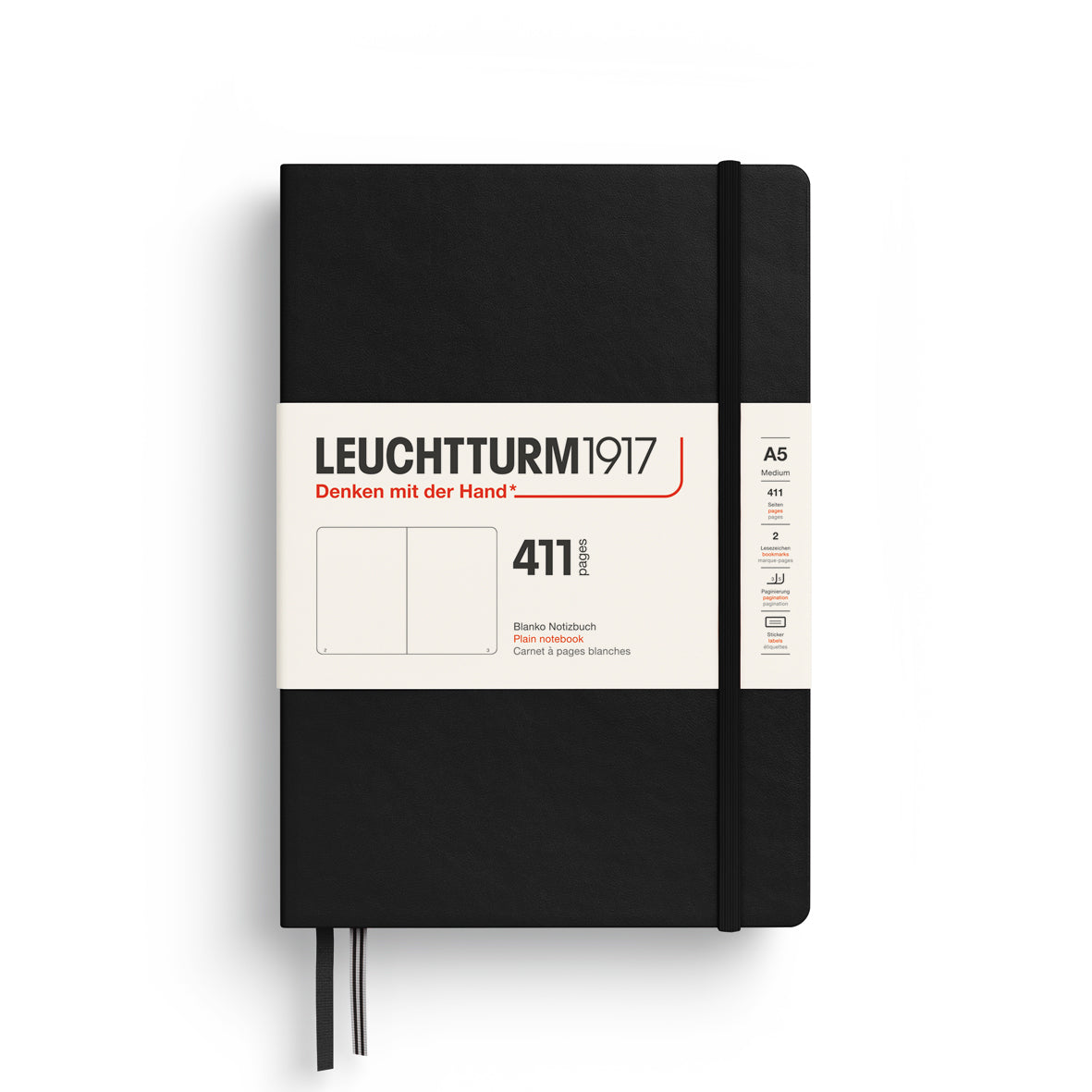 Leuchtturm1917 411 Hardcover Notebook A5 | 411 Pages