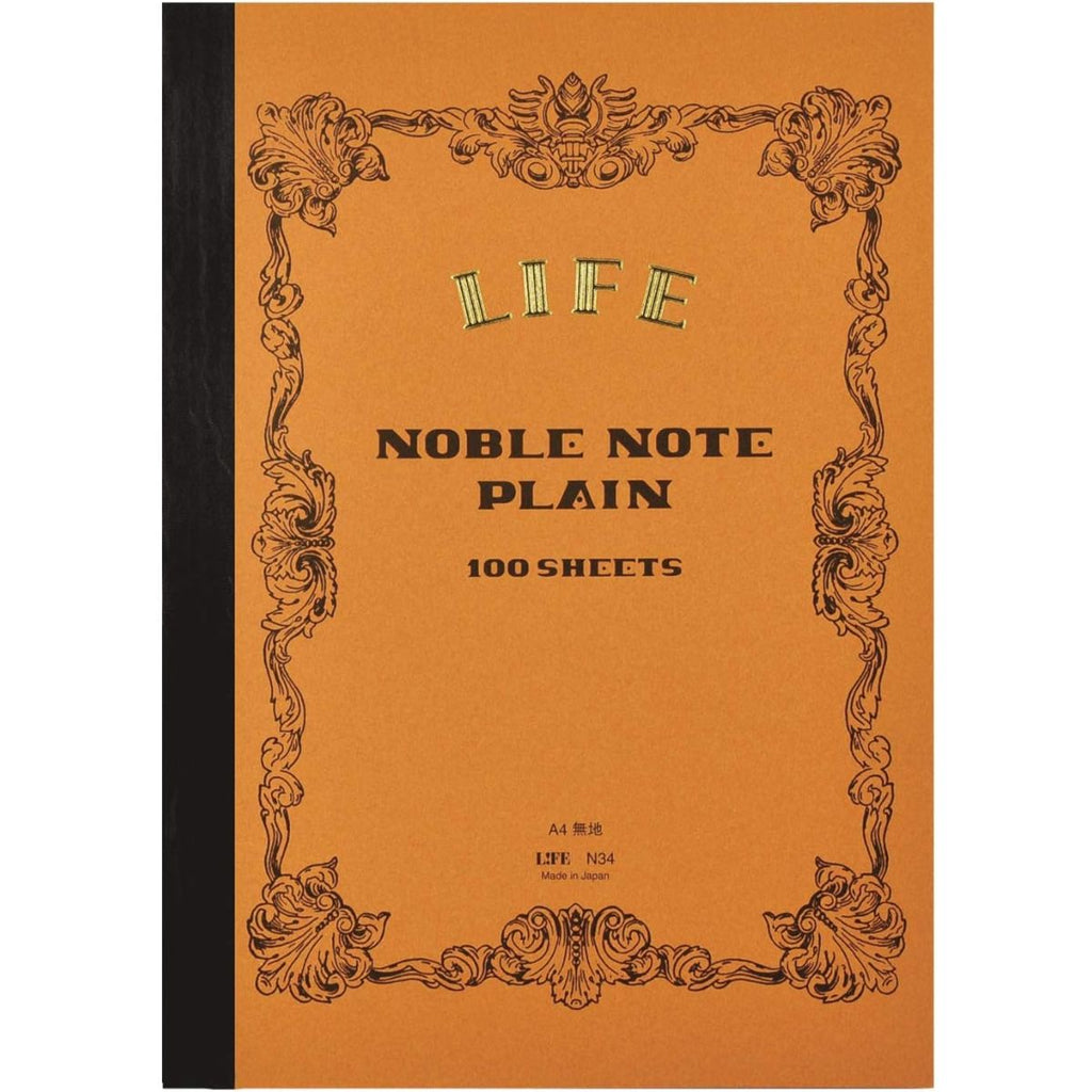 LIFE Noble Note A4 Notebook – Ruled, Plain or Grid
