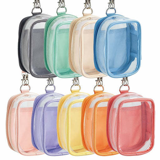 Collection of Lihit Lab pouches in 9 colours, perfect for a variety of uses, from everyday essentials to special keepsakes.
