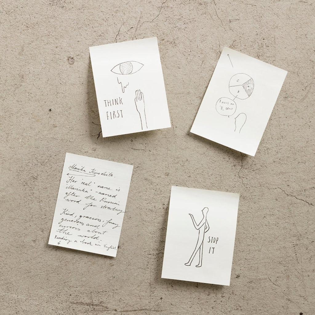 MD Paper Sticky Memo Pad A7 [5 styles] - The Journal Shop