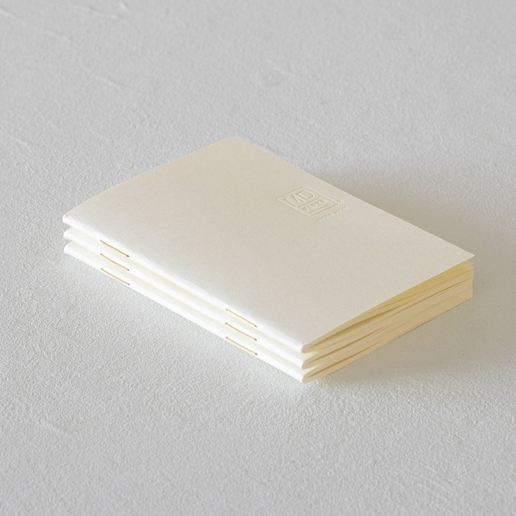 MD Paper Notebook Light Blank 3-pack [B6 Slim] - The Journal Shop