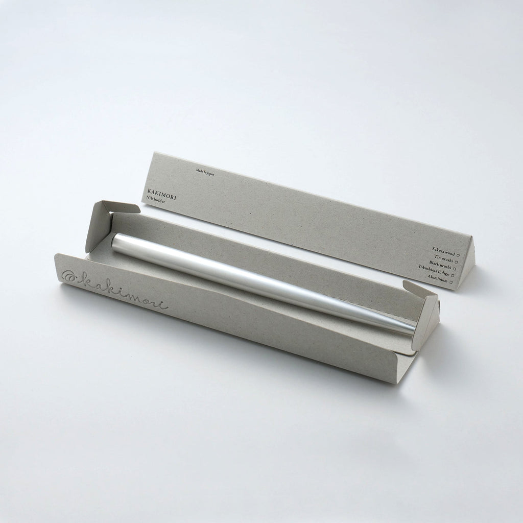 Kakimori Dip Pen Nib Holder - Aluminium - The Journal Shop