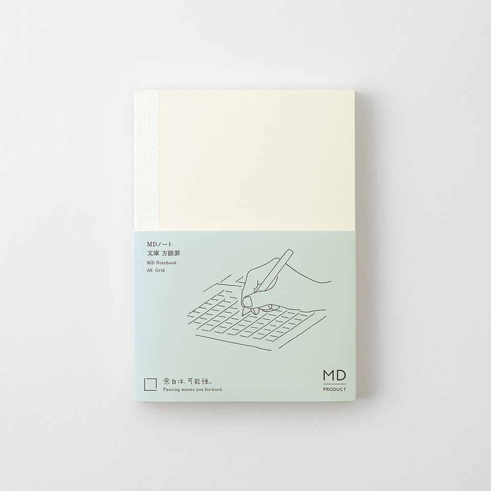 DESIGNPHIL Midori MD Notebook A5 Ongelijnd - Premium Schrijfpapier Voor Optimaal Schrijfcomfort