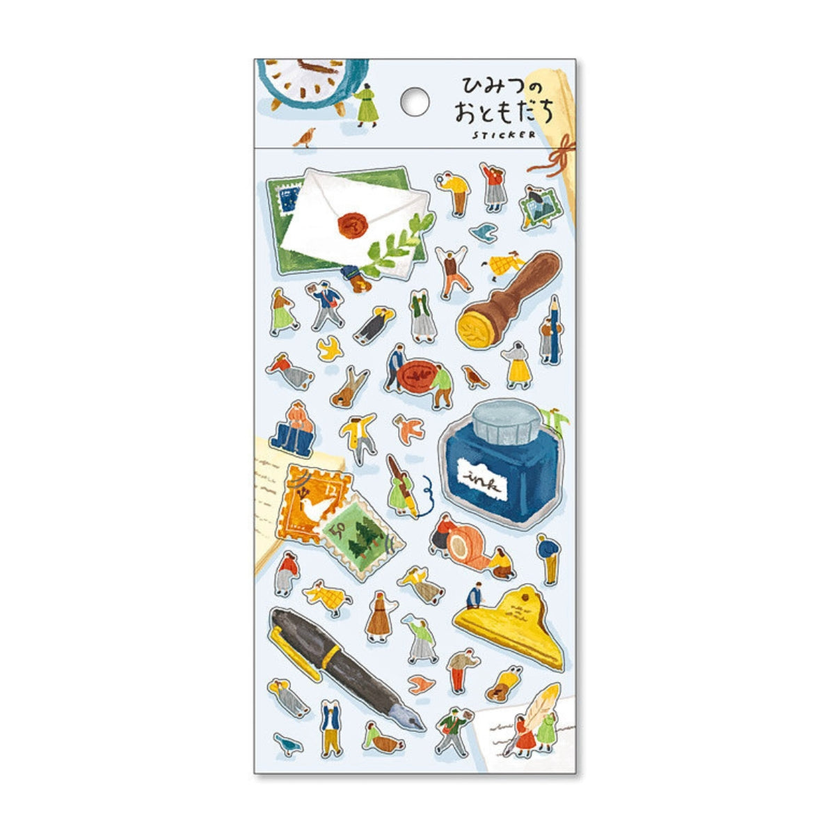 Mind Wave Sticker Sheet - Secret Friends & Letter