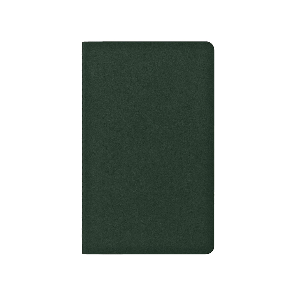 Front cover of Lined Moleskine Large Cahier in Myrtle Green.