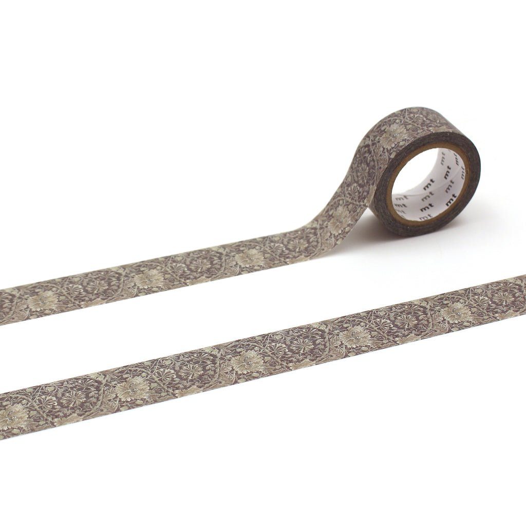 The Journal Shop - mt William Morris Pure Honeysuckle and Tulip Black Ink.