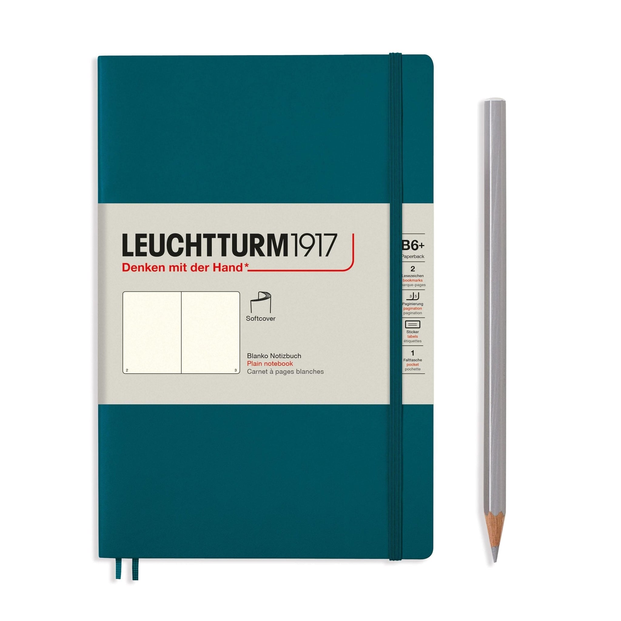 Leuchtturm Softcover B6 Notebook – Compact, Organised, Elegant