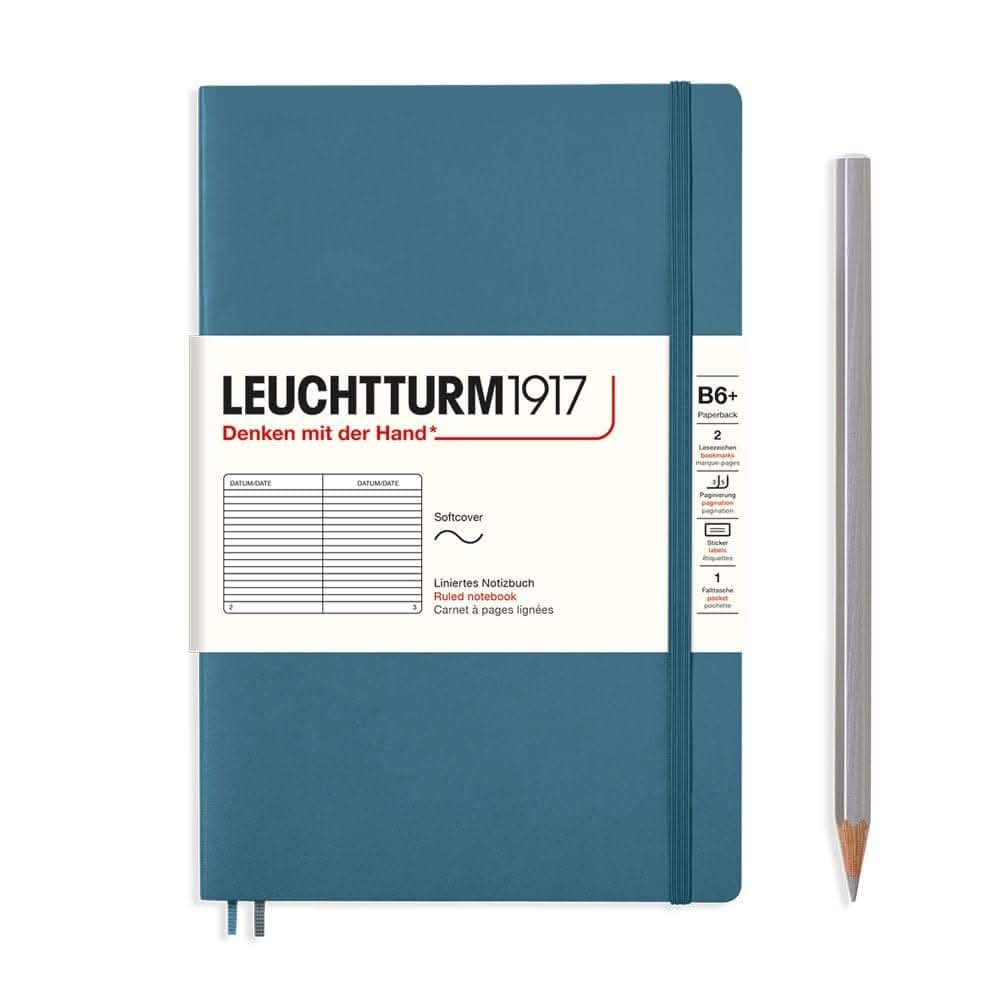 Leuchtturm Softcover B6 Notebook – Compact, Organised, Elegant