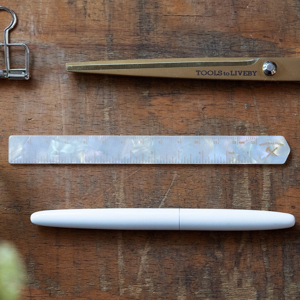 Tools to Live By Hexetate Ruler - The Journal Shop