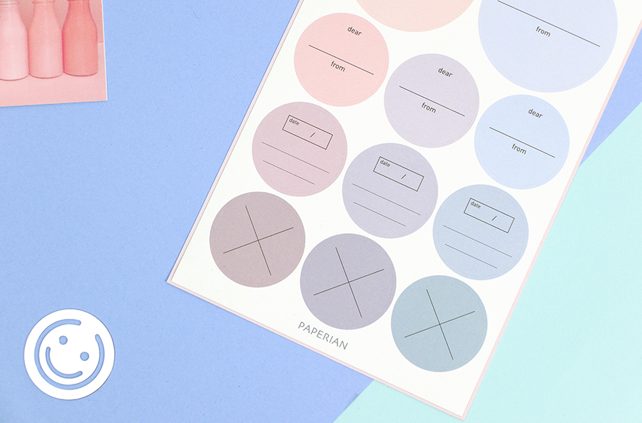 Paperian Colour Palette Stickers - Memo - The Journal Shop