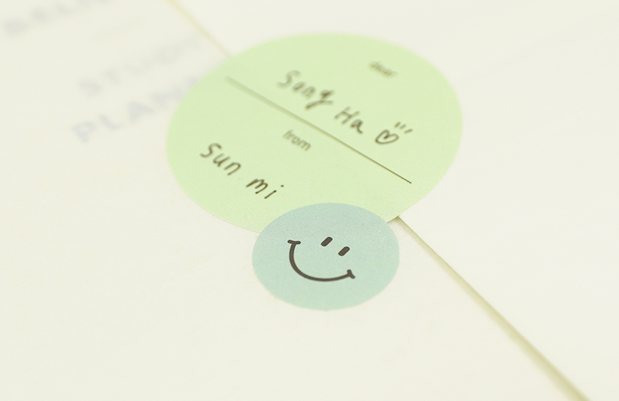 Paperian Colour Palette Stickers - Smile - The Journal Shop