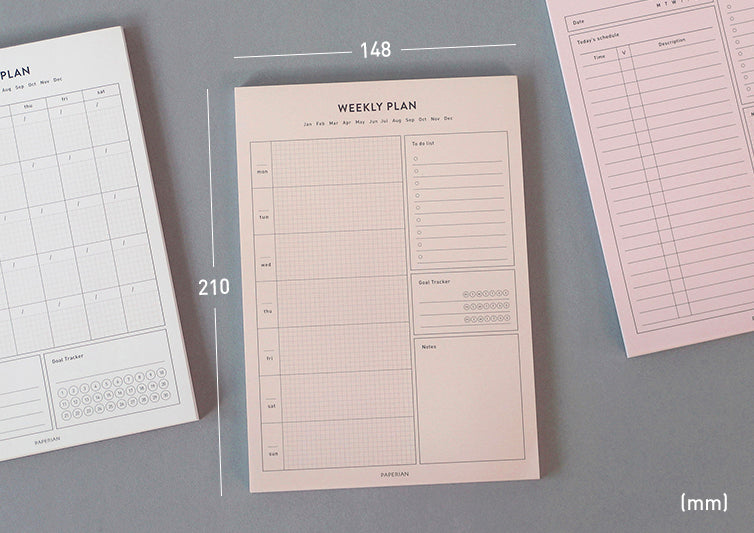 Paperian Lifepad A5 Planner - The Journal Shop