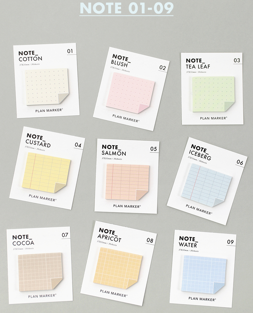 Paperian Plan Marker Sticky Notes - The Journal Shop