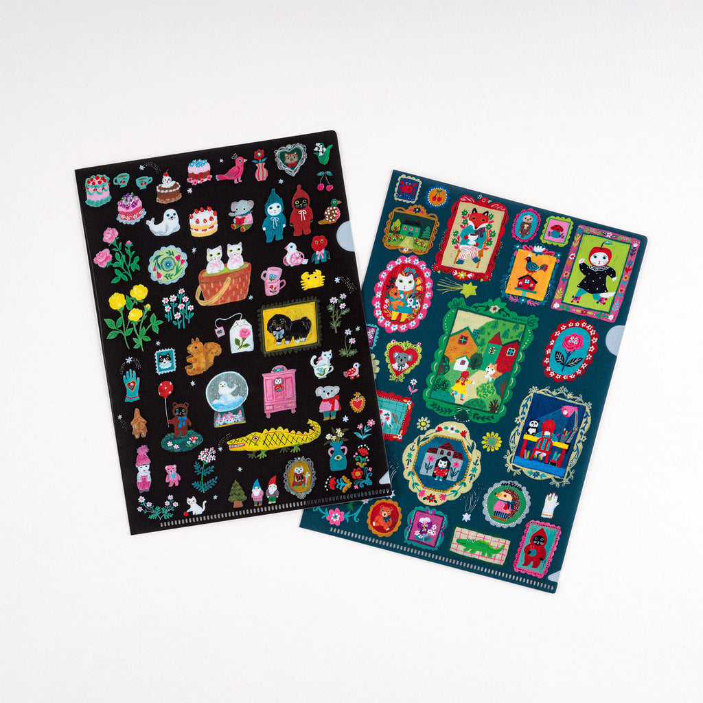 Hobonichi Folder x 2 [Yumi Kitagishi: Little Gifts] A5 - The Journal Shop