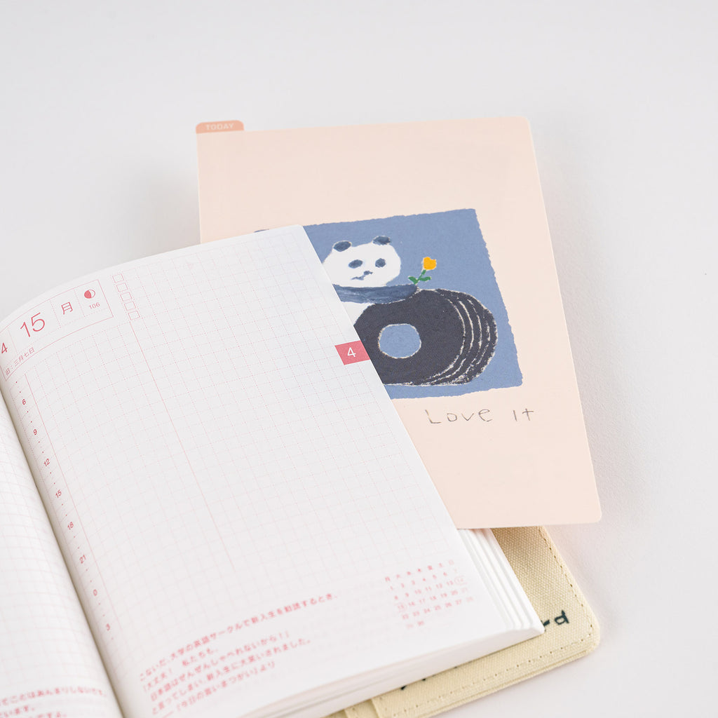 Hobonichi Pencil Board [Jin Kitamura Love it Panda] - The Journal Shop