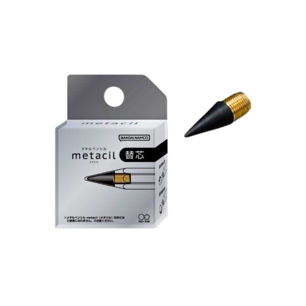 Sun-Star Metacil Extra Lead Refill in original white and grey retail box with product illustration and refill tip displayed alongside.