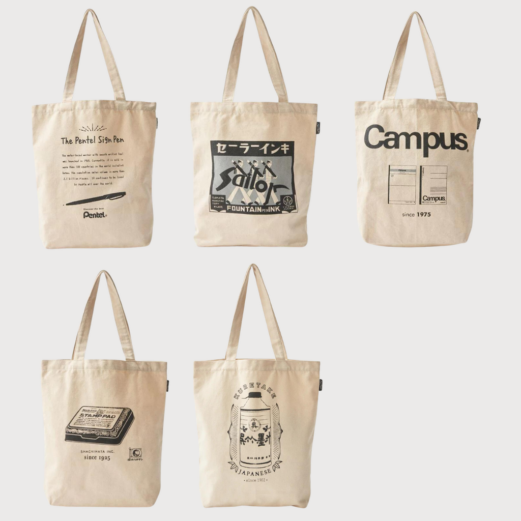 Stationery Icons Tote Bags - The Journal Shop