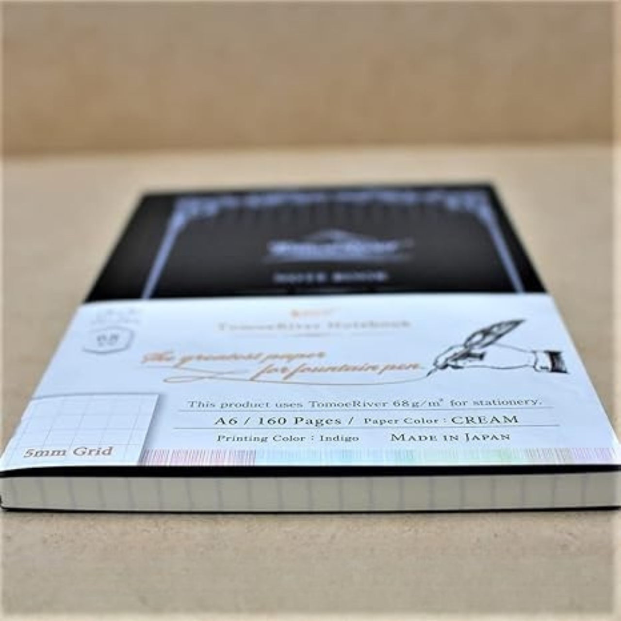 River R The Notebook Tomoe River A6 Softcover Notebook – Squared