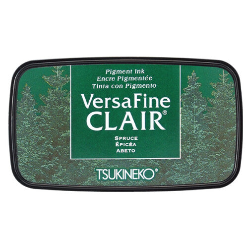 Encreur Versafine Clair Tsukineko - Bleu Pour Tampons, Pigment Haute Définition