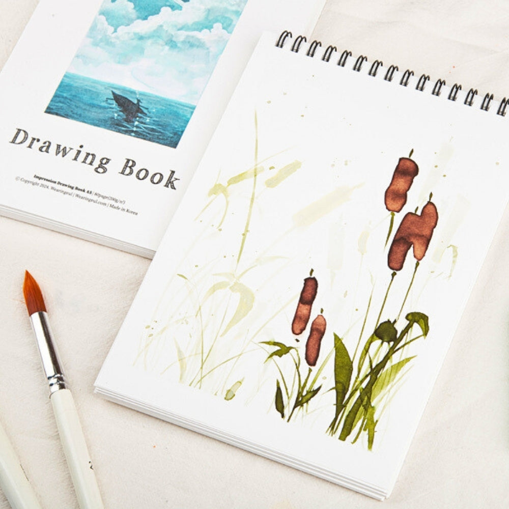 Wearingeul Impression Drawing Book (40 Sheets)