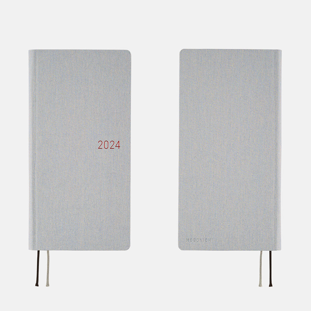 Hobonichi 2024 Weeks MEGA English Edition [Colours: Stylish Grey] - The Journal Shop