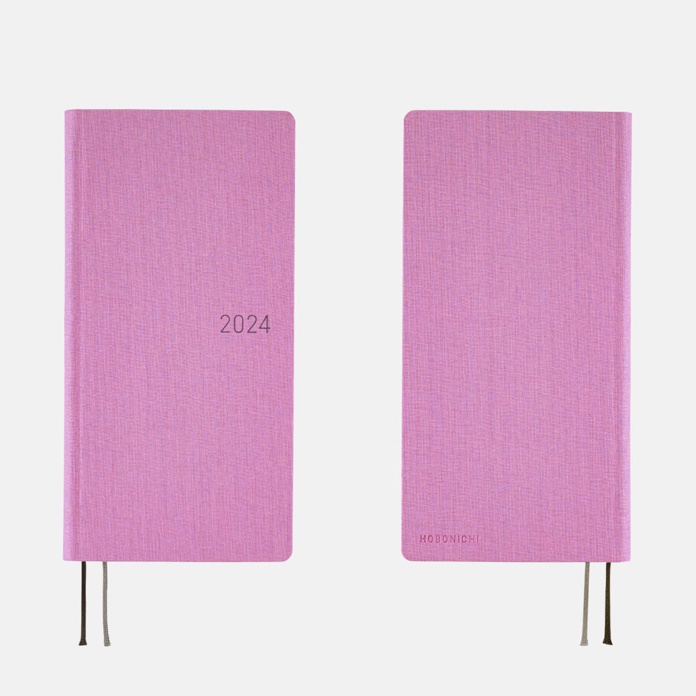 Hobonichi 2024 Weeks English Edition [Colours: Lavender] - The Journal Shop