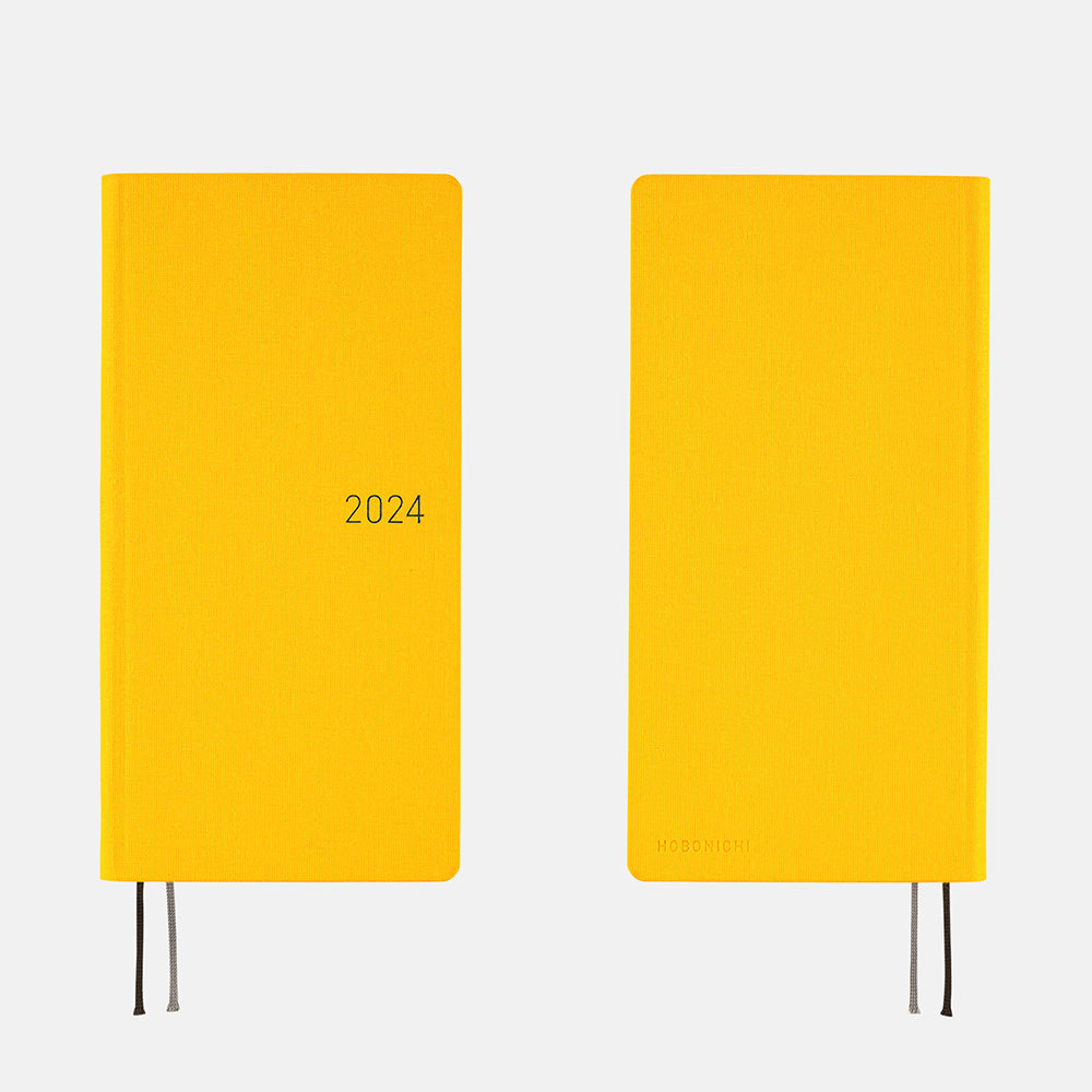 Hobonichi 2024 Weeks MEGA English Edition [Colours: Poppin' Yellow] - The Journal Shop