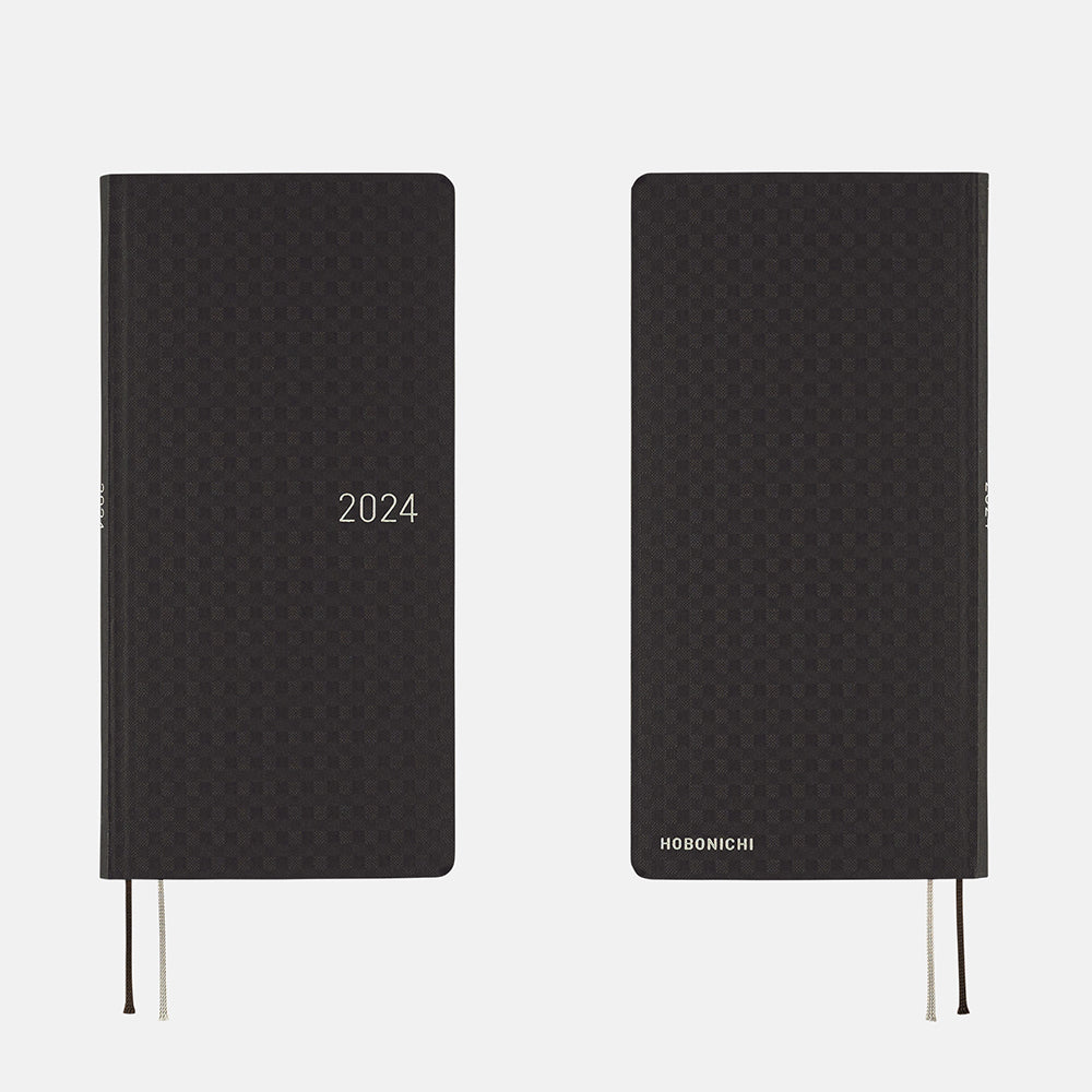 Hobonichi 2024 Weeks English Edition [Paper Series: Black Gingham] - The Journal Shop