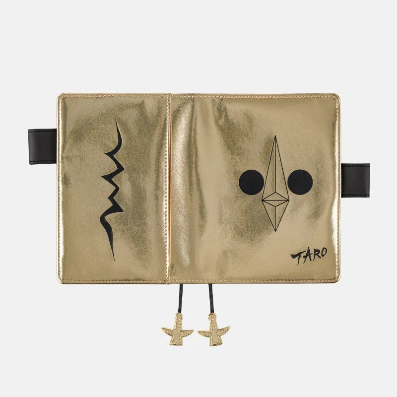 Hobonichi 2024 A6 Planner Cover [Taro Okamoto: Golden Mask] - The Journal Shop