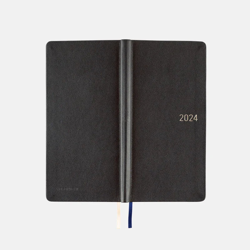 Hobonichi Weeks Japanese Edition April 2024 Start [Leather: Classical Navy] - The Journal Shop