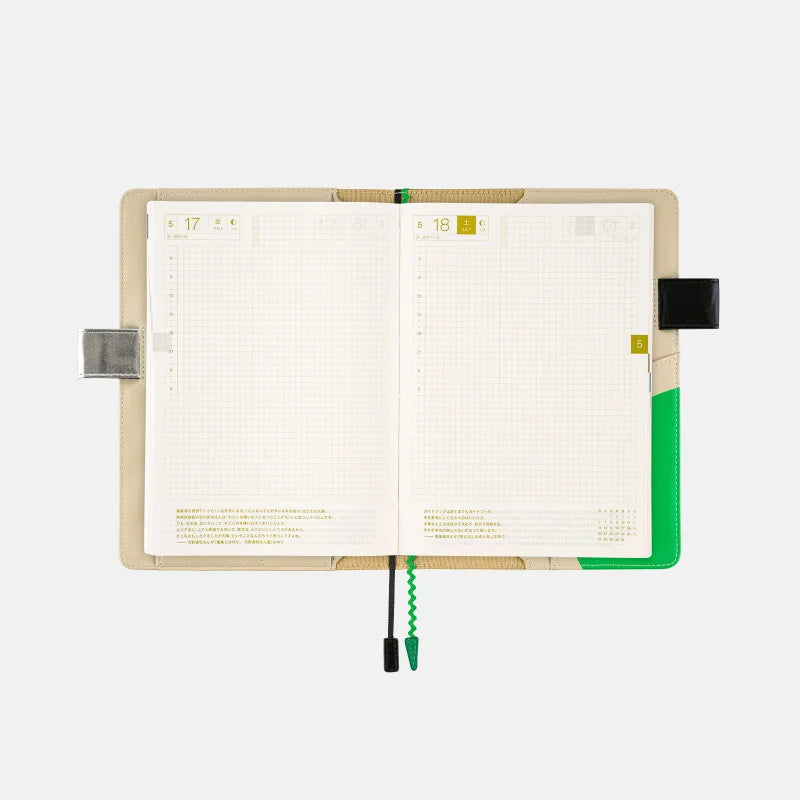 Hobonichi 2024 A5 Planner Cover [PAMM: Generous Interior Techo] - The Journal Shop