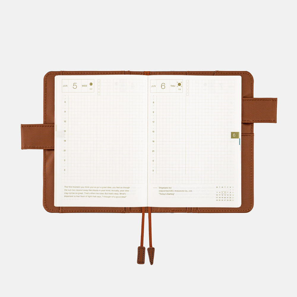 Hobonichi 2024 A6 Planner Cover [Colours: Highhway] - The Journal Shop