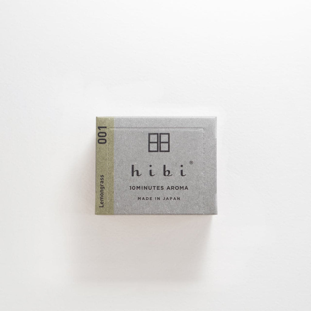 Hibi 10 Minutes Aroma - Large Box - Lemongrass - The Journal Shop