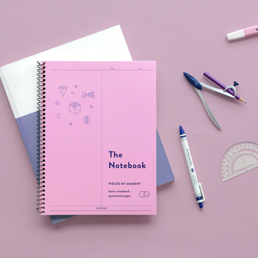 Iconic Basic Notebook [Quartered Paper] - The Journal Shop