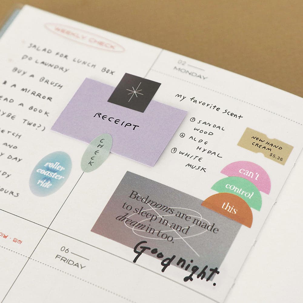 Iconic Planner Sticker Set [9 Sheets] - The Journal Shop