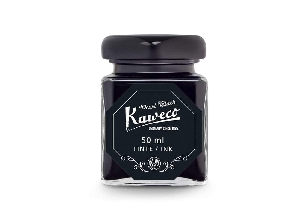 Kaweco Bottled Ink, 50ml - Pearl Black - The Journal Shop