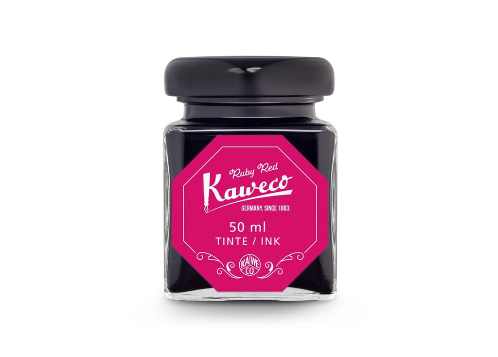 Kaweco Bottled Ink, 50ml - Ruby Red - The Journal Shop