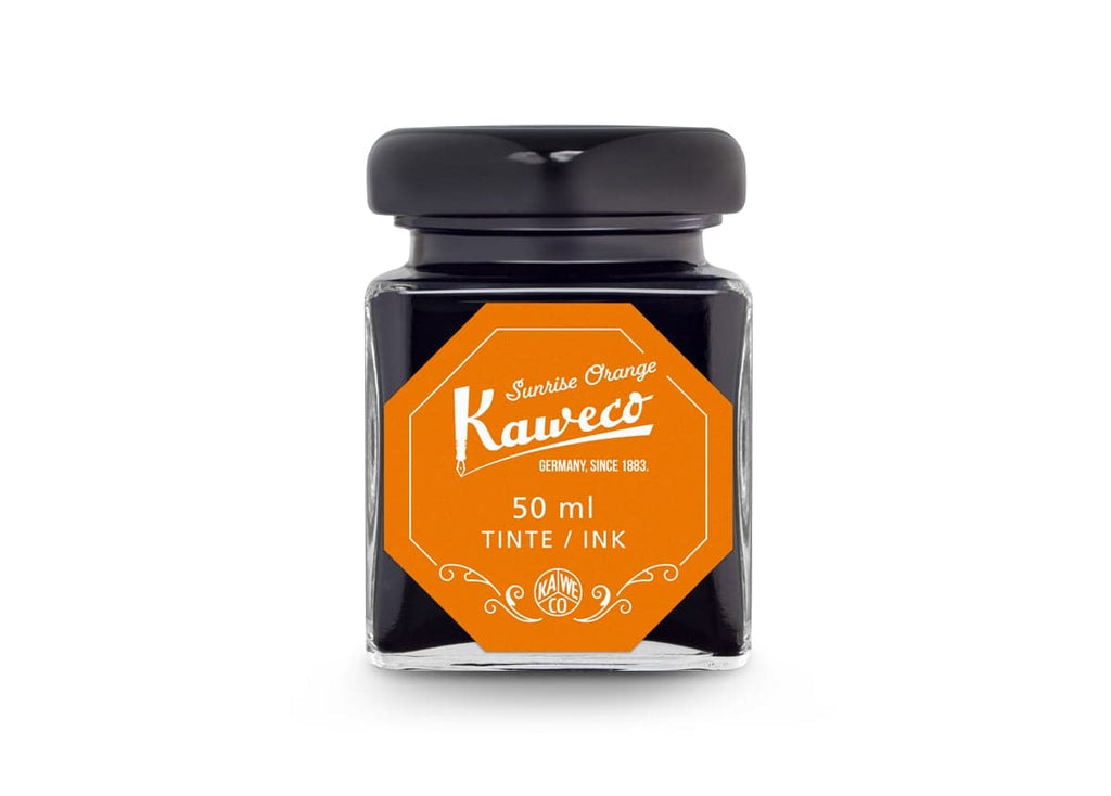 Kaweco Bottled Ink, 50ml - Sunrise Orange - The Journal Shop