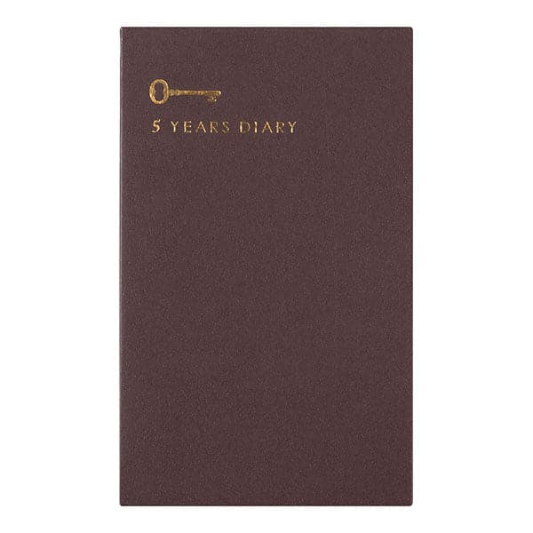 Midori 5 Year Diary - Gate Black - The Journal Shop