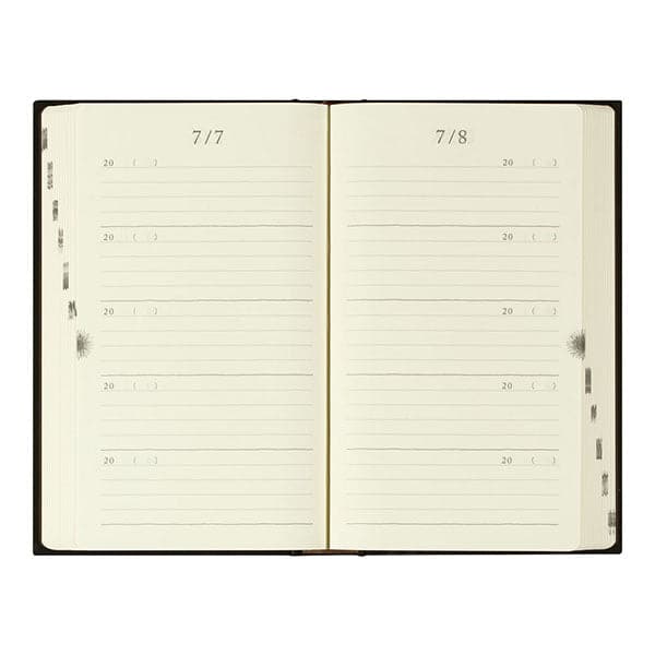 Midori 5 Year Diary - Gate Black - The Journal Shop