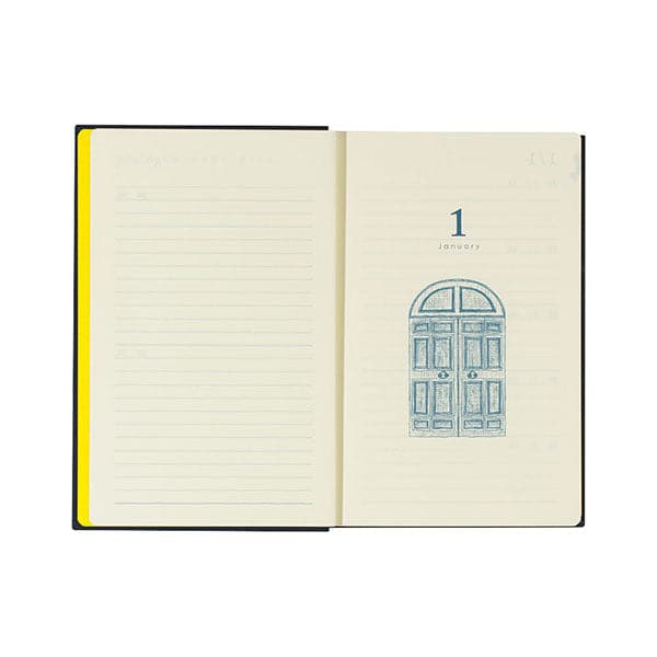 Midori 10 Year Diary - Navy - The Journal Shop