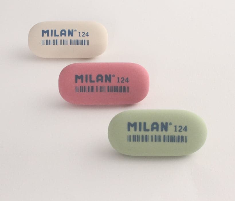 Milan -- Synthetic Rubber Eraser 124 - The Journal Shop