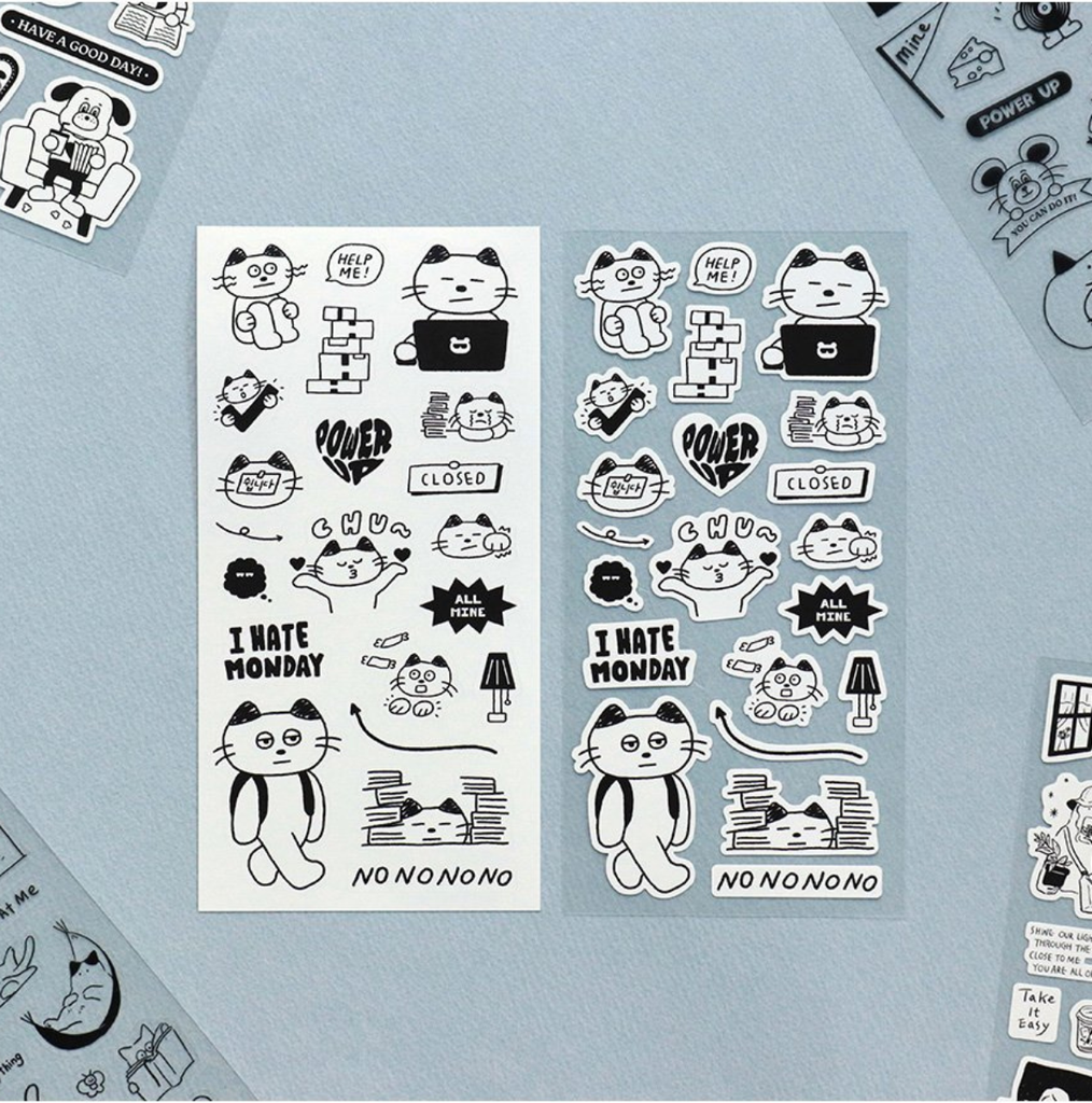 Iconic Line Drawing Planner Stickers - The Journal Shop