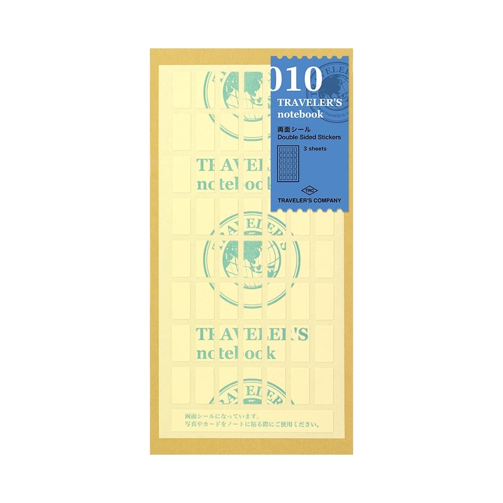 TRAVELER'S Notebook -- Refill 010 : Double Sided Stickers - The Journal Shop